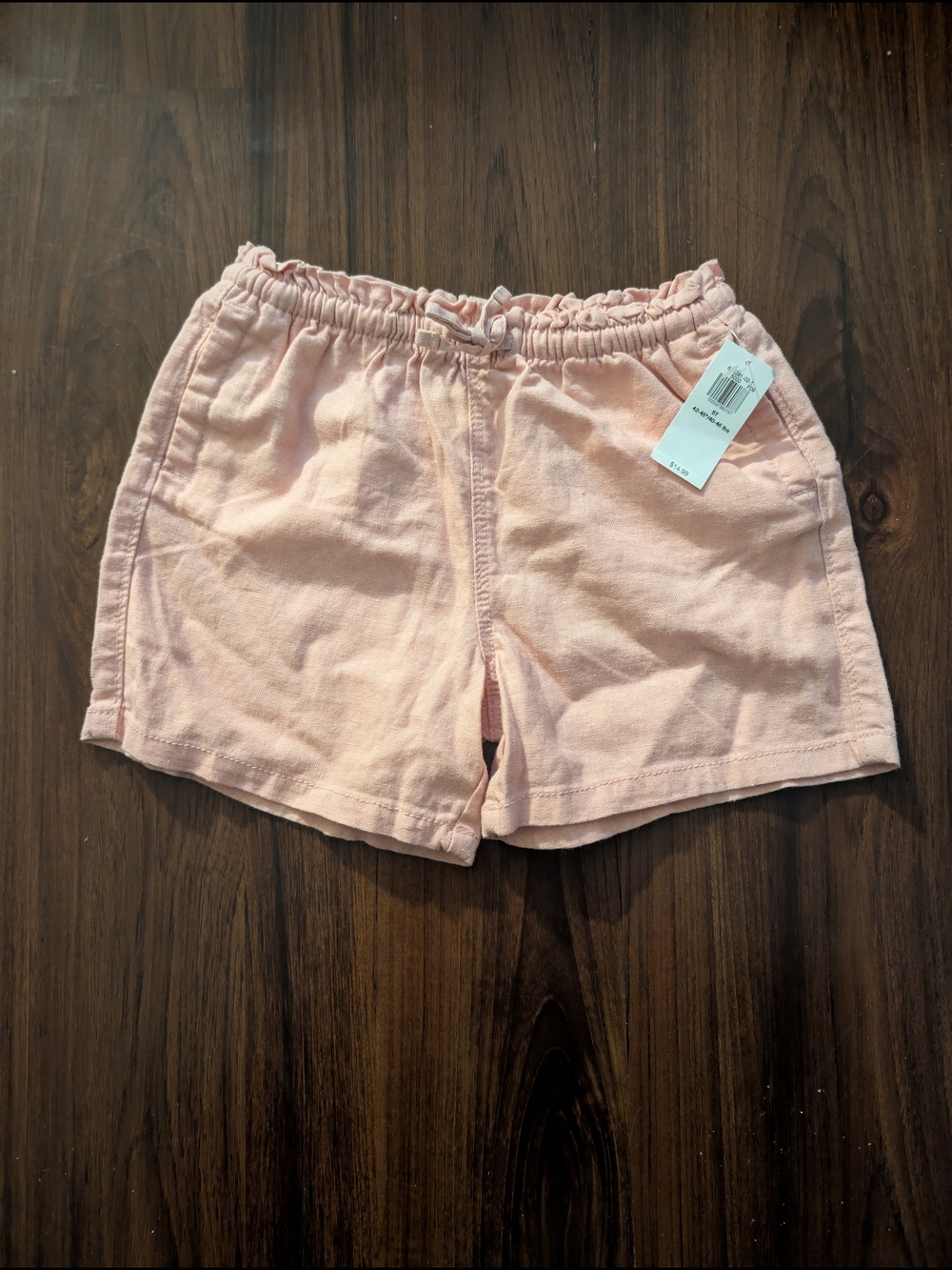Old Navy Pale Pink Elastic-Waist Casual Shorts